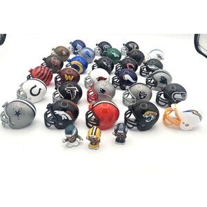 Riddell NFL Pocket Helmets Lot 28 Mini Helmets TeenyMates 2022
